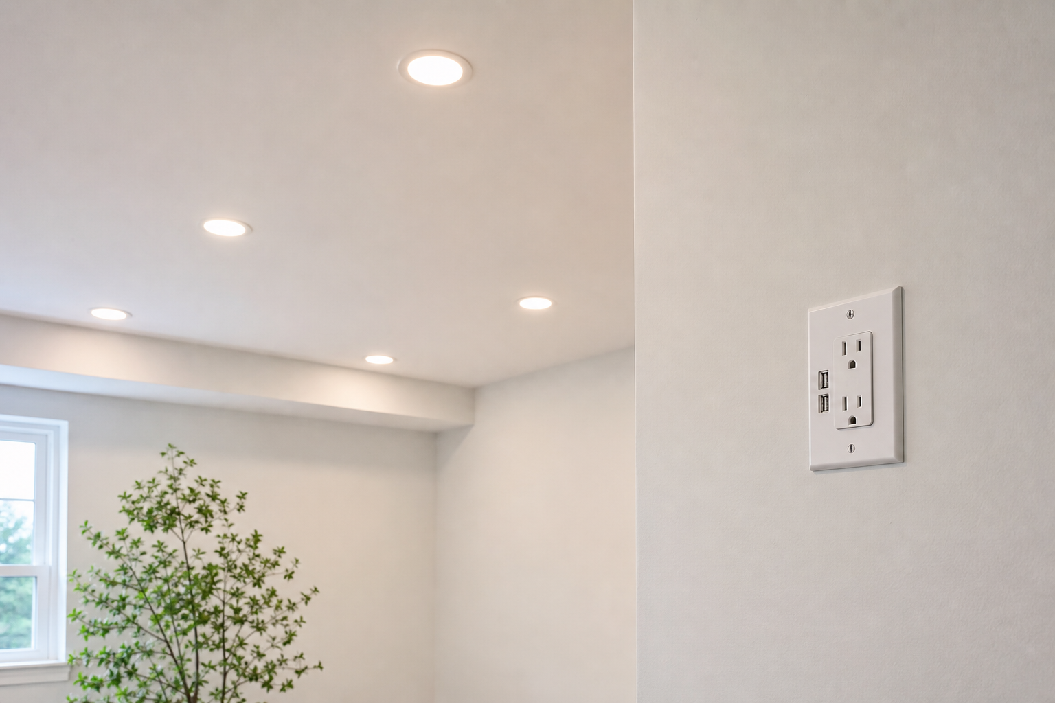 照明器具の取り付けのイメージ